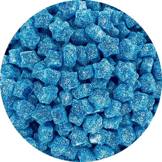100G - Fizzy Blue Stars