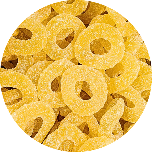 100G - Fizzy Pineapple Rings
