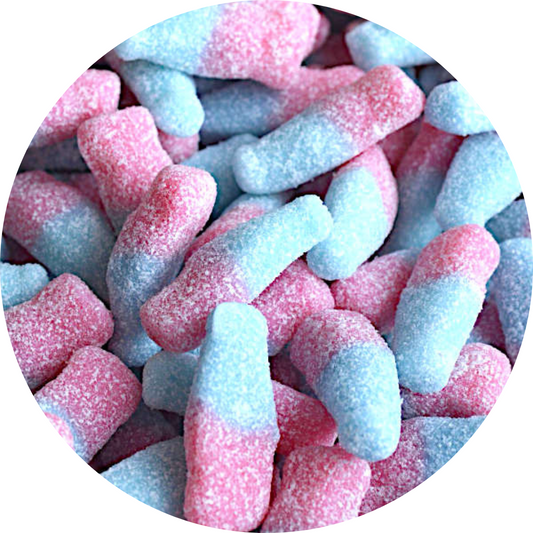 100G - Fizzy Bubblegum Bottles