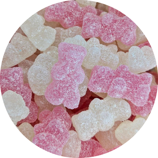 100G - Pink & White Sugar Bears